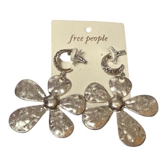 Free People Mod Flower Earrings - Picture 3 of 3